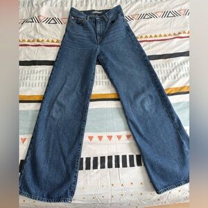 Levi’s Ribcage Wide Leg Classic Blue Women's Jeans 25